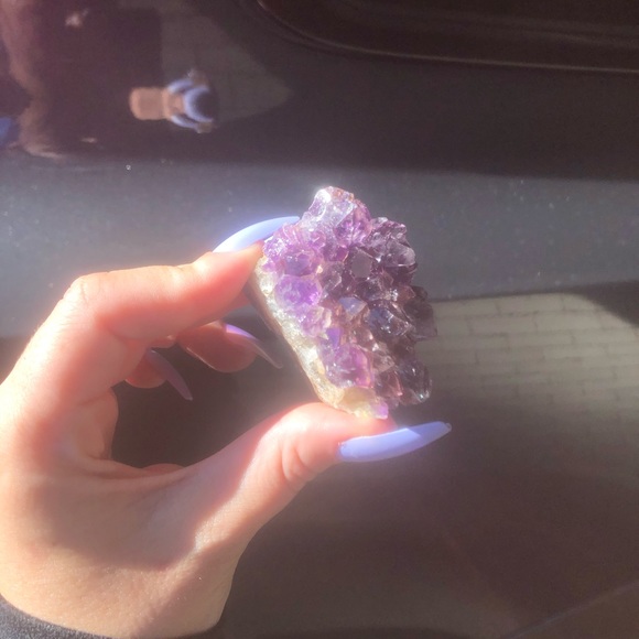 Amethyst Crystal Geode, Raw Amethyst, Crystal Cluster - Picture 10 of 10